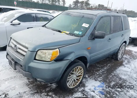 2007 Honda Pilot Ex-L z USA, uszkodzony, nr VIN 2HKYF18607H502004